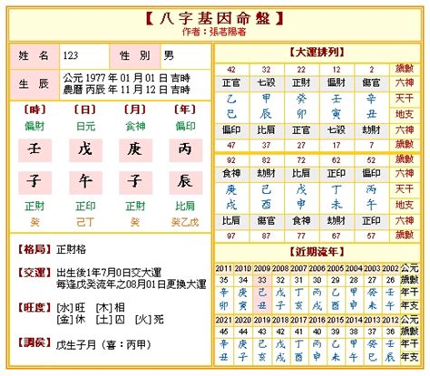 八字 是什麼|八字命盤排盤